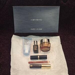 New Estee Lauder 6 Piece Advanced Makeup & Skin Care Collection (Travel Or Gift)